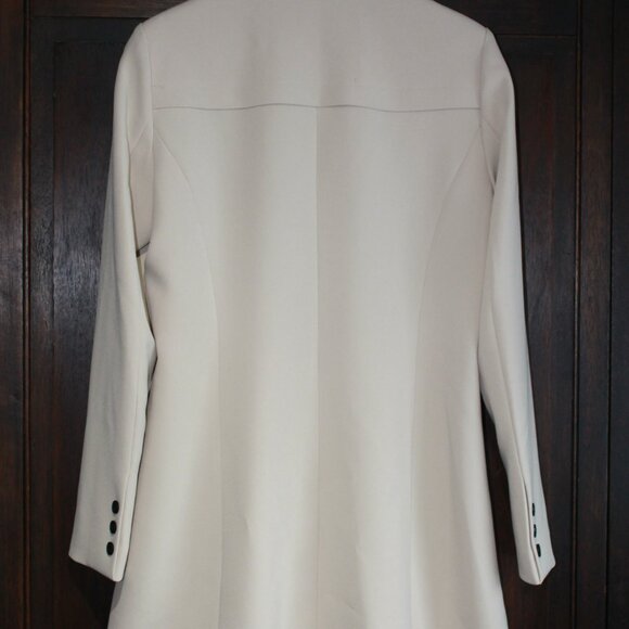 nuage cream thigh length jacket - Picture 3 of 4